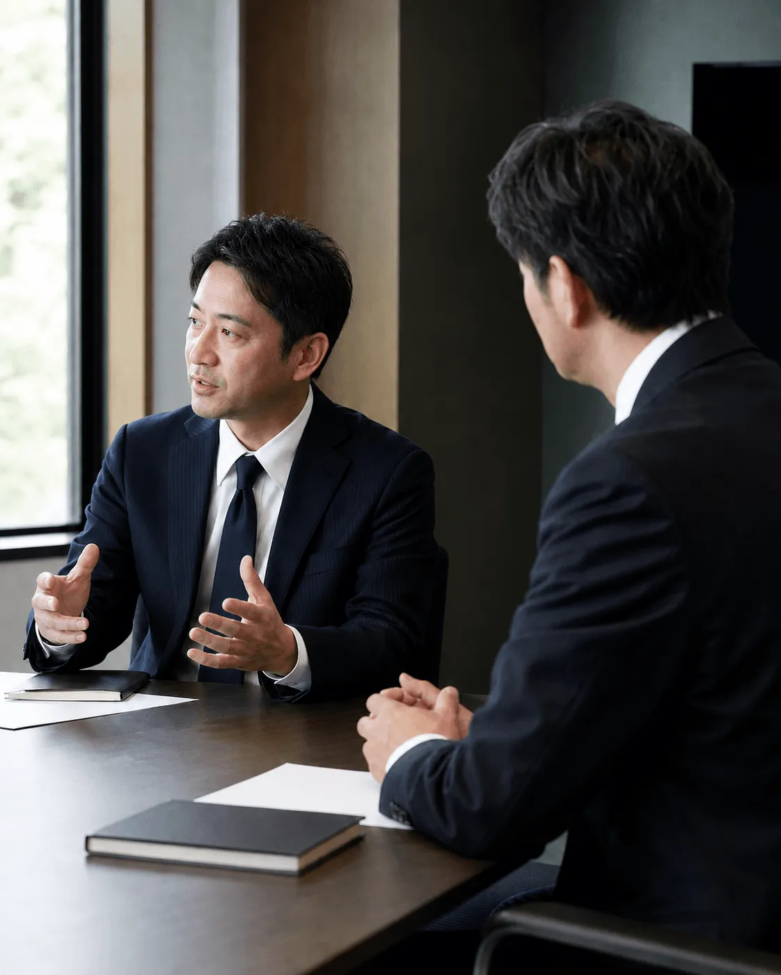 経営課題について対話する経営人材